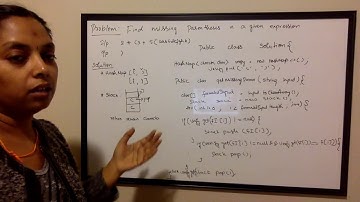 Find missing parenthesis in a given expression -2*(3+5(sasdfasdfasd)
