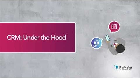 CRM App - Under the Hood