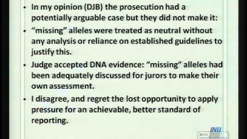 DNA Mix. Int. 2011 : Stochastic Threshold : Bucleton