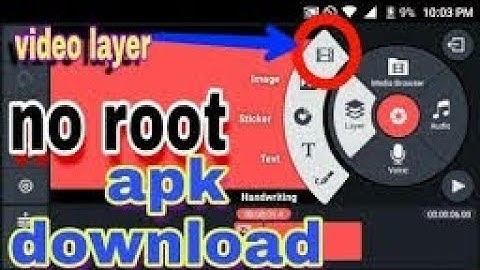 How to get video layer & chroma key option in kinemaster
