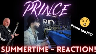 Prince Playing Piano! Summertime Soundcheck Reaction!