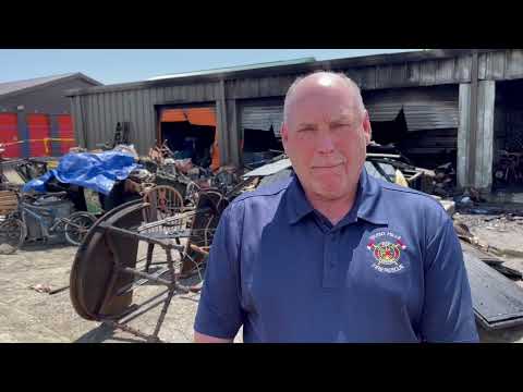 Self Storage Fire Campbellford June 11, 2022