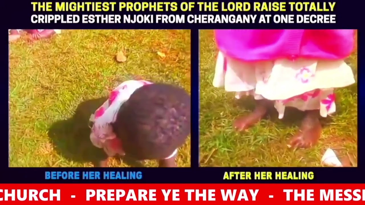The Healing Of Esther Njoki (Was Totally Crippled)