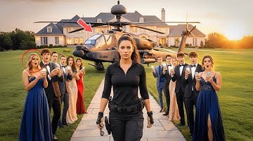 They Invited the ‘Class Loser’ to Mock Her — Her Apache Arrival Shocked Everyone