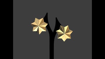 Rhino 3d | Rhino Tutorial | Polyhedron Plugin | How to create star earrings in 1 Minute in Rhino3d