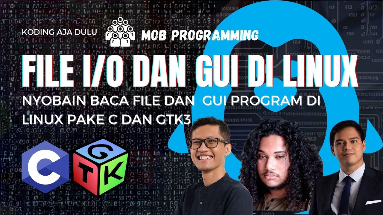 Linux system programming bikin gui pake gtk di linux youtube