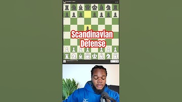 Scandinavian Defense #chess #chesscom #chesstips