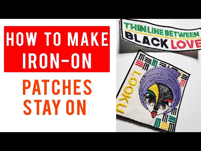 How to Make an Iron On Patch 
