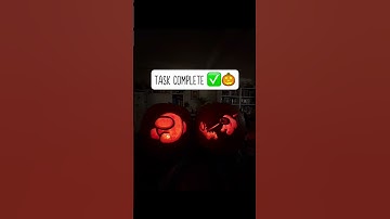 Tap to carve Amongie jack-o