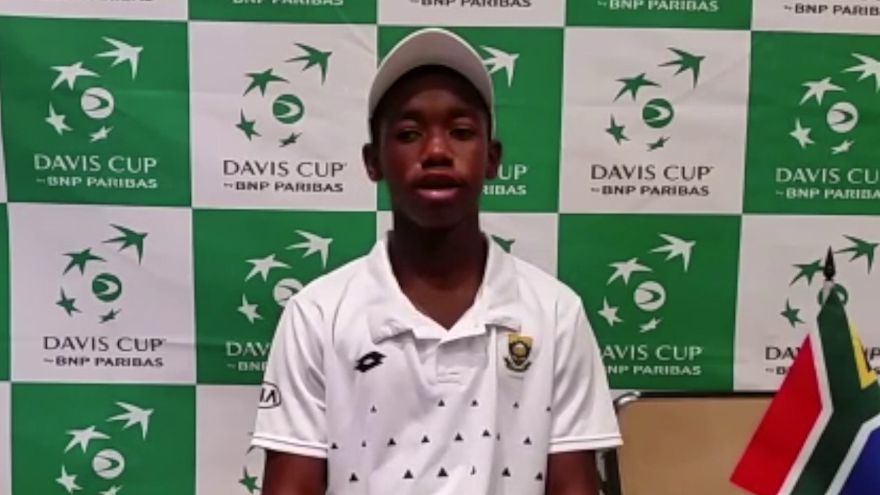 tenniswarehouse South Africa's tennis prodigy, Sipho Montsi talks to Trevor Cramer