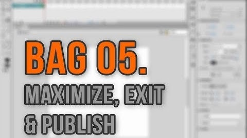 Tutorial Membuat Media Pembelajaran Interaktif dengan Adobe Flash Untuk Pemula Bagian 5