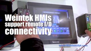 Weintek HMIs with PLC functionality (and CODESYS programmability) support remote I/O connectivity Wealth