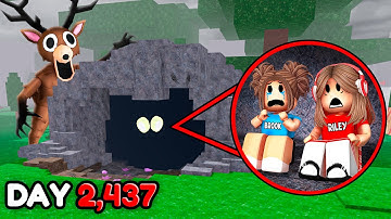 We Survived In The BAT CAVE For 99 Nights In The Forest!