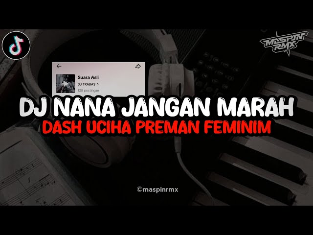 Dj Nana Nana Preminim (Preman Feminim) Full Bass Santuy Style Trabas Viral TikTok 2024 class=