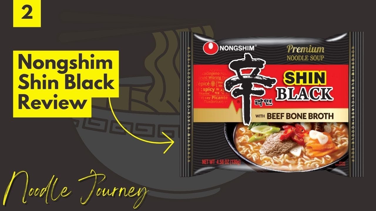 Nongshim Shin Black Ramyun Noodles - 4.58 oz