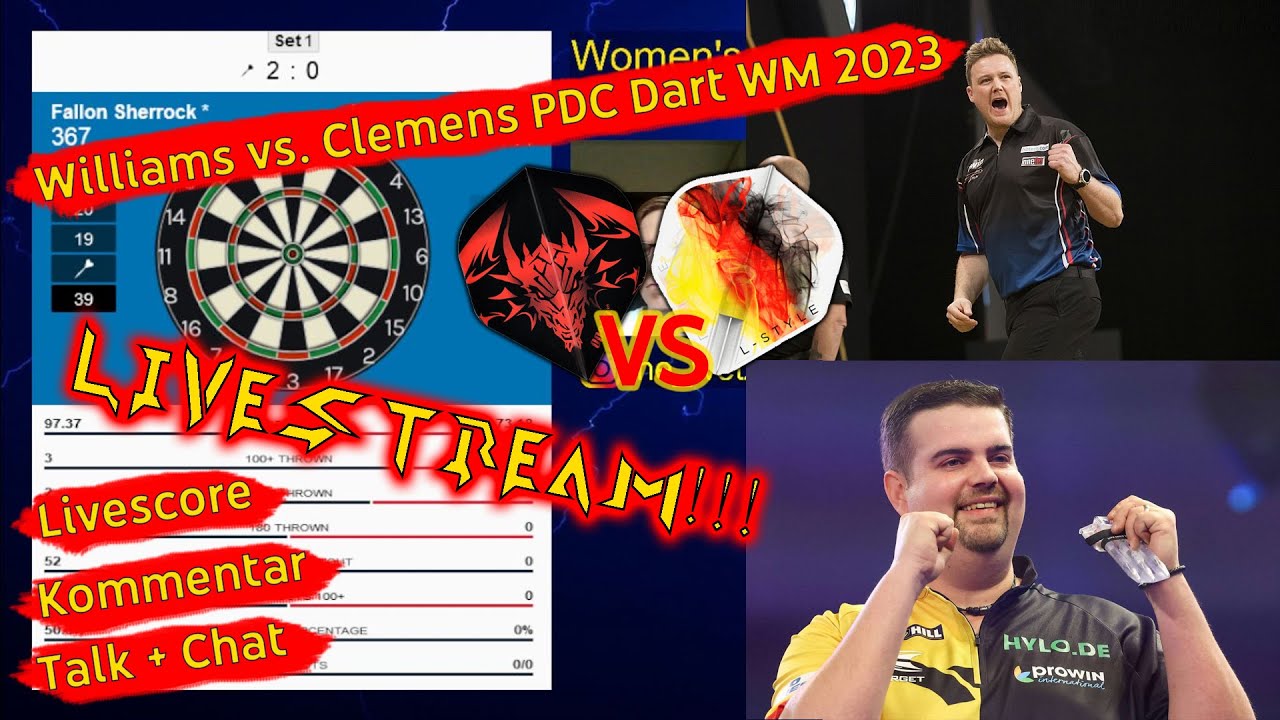 PDC Darts World Championship LIVE Jim Williams vs