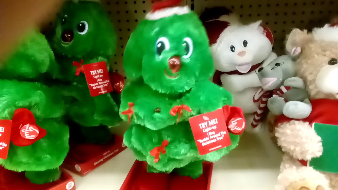 Dancing Christmas tree at Big Lots . 😀😀😀💗☮ YouTube