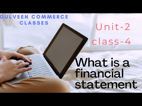 Meaning & Type of financial statements.वित्तीय विवरण का अर्थ और उसके प्रकार क्या होते है |Class-4