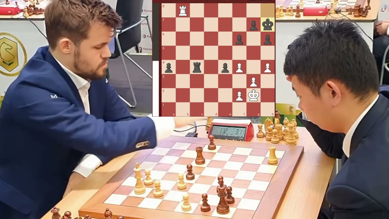 THE UNBREAKABLE WALL! 🧱 | Magnus Carlsen vs Wang Hao | Round 6 World Rapid 2019 | Rook Endgame