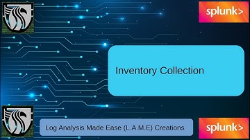 Splunk Enterprise Security Free Training | Inventory Integration