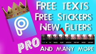 PicsArt Pro App || New features || New Filters || Everything free screenshot 2