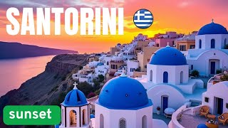 SANTORINI SUNSET in Real Time 