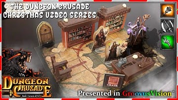 Dungeon Crusade Xmas series - Solo Crusader mode turn 1 (part 3)