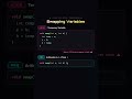 Swap 2 variables #java #javascript #python #pythonprogramming #coding #codingshorts #code #leetcode