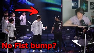 sliggy reacts to TLN FrosT refusing to fist bump DRX termi