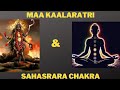 Maa kaalaratri  the sahasrara chakra energy chakras and the nava durgas series part 7