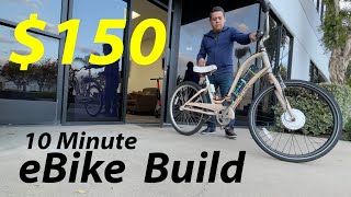 $150 eBike Build, Beginner friendly