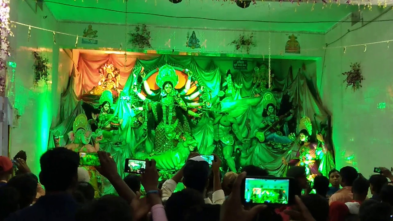 Durga pujaamazing light and sound effectbmp 8