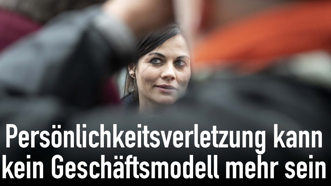 Persönlichkeitsverletzung kann kein Geschäftsmodell mehr sein - YouTube