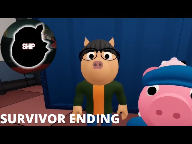 Piggy: Book 2 Chapter 8 Ship SURVIVOR Ending Cutscene! 