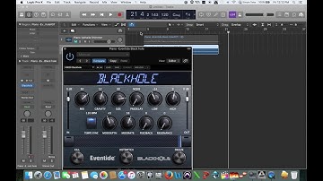 Ambient reverb - Black hole preset - Valhalla Shimmer VS Eventide Black Hole