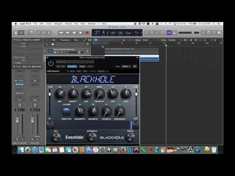 Ambient reverb - Black hole preset - Valhalla Shimmer VS Eventide Black Hole