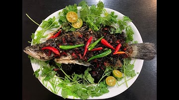 How To Cook Fried Fish with Soy Sauce / Ikan Goreng Kitchap / Fish Spicy Sauce