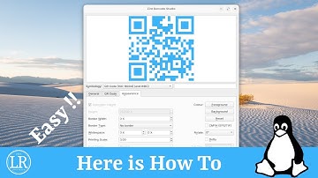 Create QR Codes and Bar Codes Easily on Linux