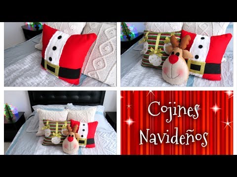 Video: Cómo Hacer Almohadas Decorativas Navideñas