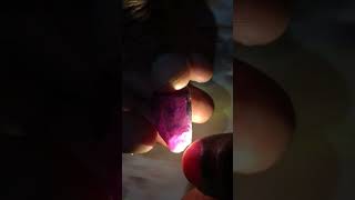 Red Ruby Rough Gemstone