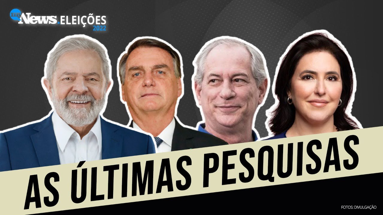 DATAFOLHA E IPEC: AS ÚLTIMAS PESQUISAS PARA PRESIDENTE | ELEIÇÕES 2022 | AO VIVO