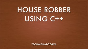 House Robber Leetcode question using C++