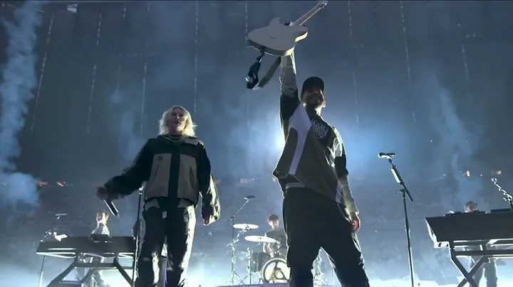 Linkin Park Perform at the 2025 UEFA Champions League Final Kick Off Show by Pepsi