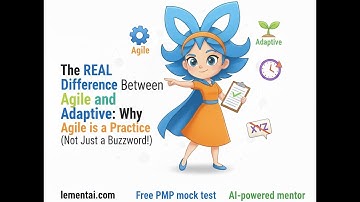 The REAL Difference Between Agile and Adaptive: Why Agile is a Practice (Not Just a Buzzword!)