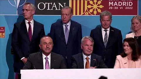 Sweden, Turkey and Finland sign memorandum at NATO summit - DayDayNews