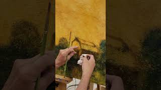 Continue #3 episode in acrylic landscape teaching series 1.