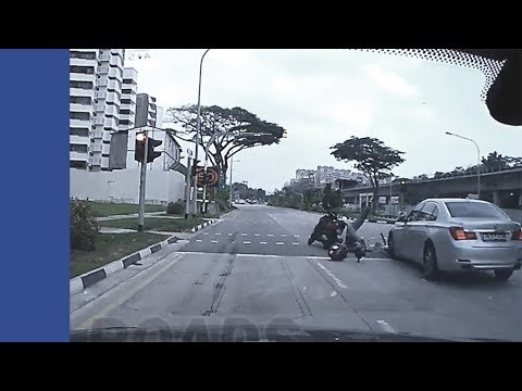 Video: Penunggang motosikal memuji seorang wira selepas mengelak penunggang basikal dalam kemalangan yang menyebabkannya lumpuh