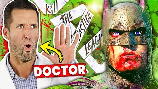 ER Doctor REACTS to Suicide Squad: Kill the Justice League Death Animations