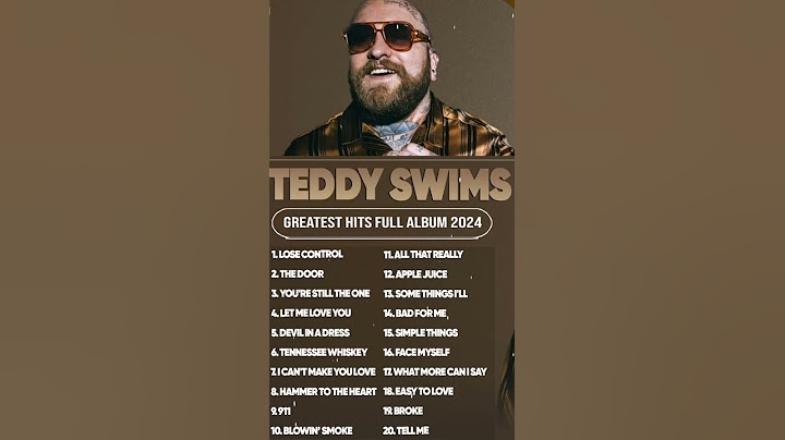 Teddy Swims Songs Playlist 2024 ~ The Best Of Teddy Swims ~ Greatest Hits Full Album 2024 (Lyrics)