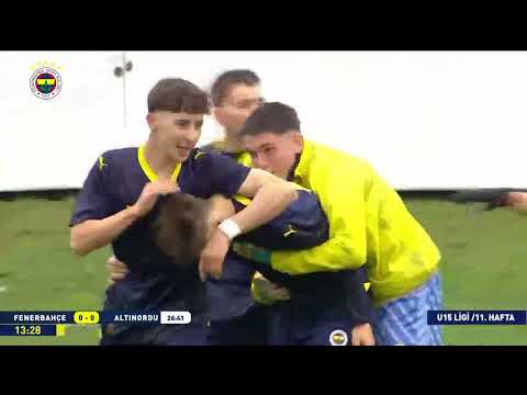 MAÇ ÖZETİ: Fenerbahçe 5-1 Altınordu | U15 Ligi